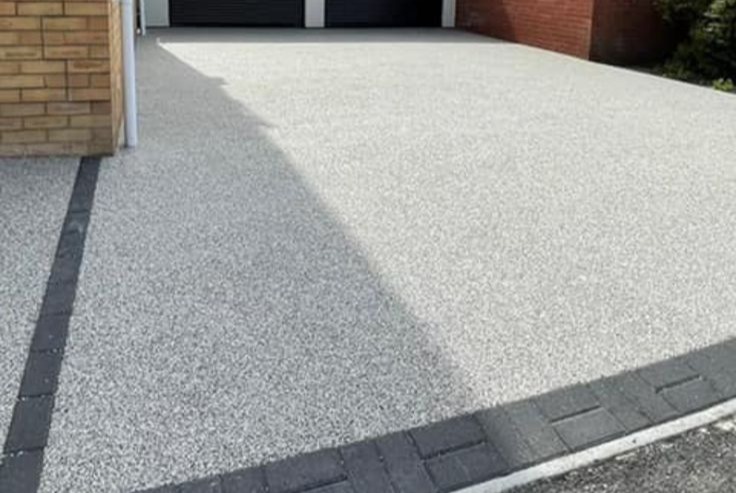 Pearl Grey with Charcoal Edge