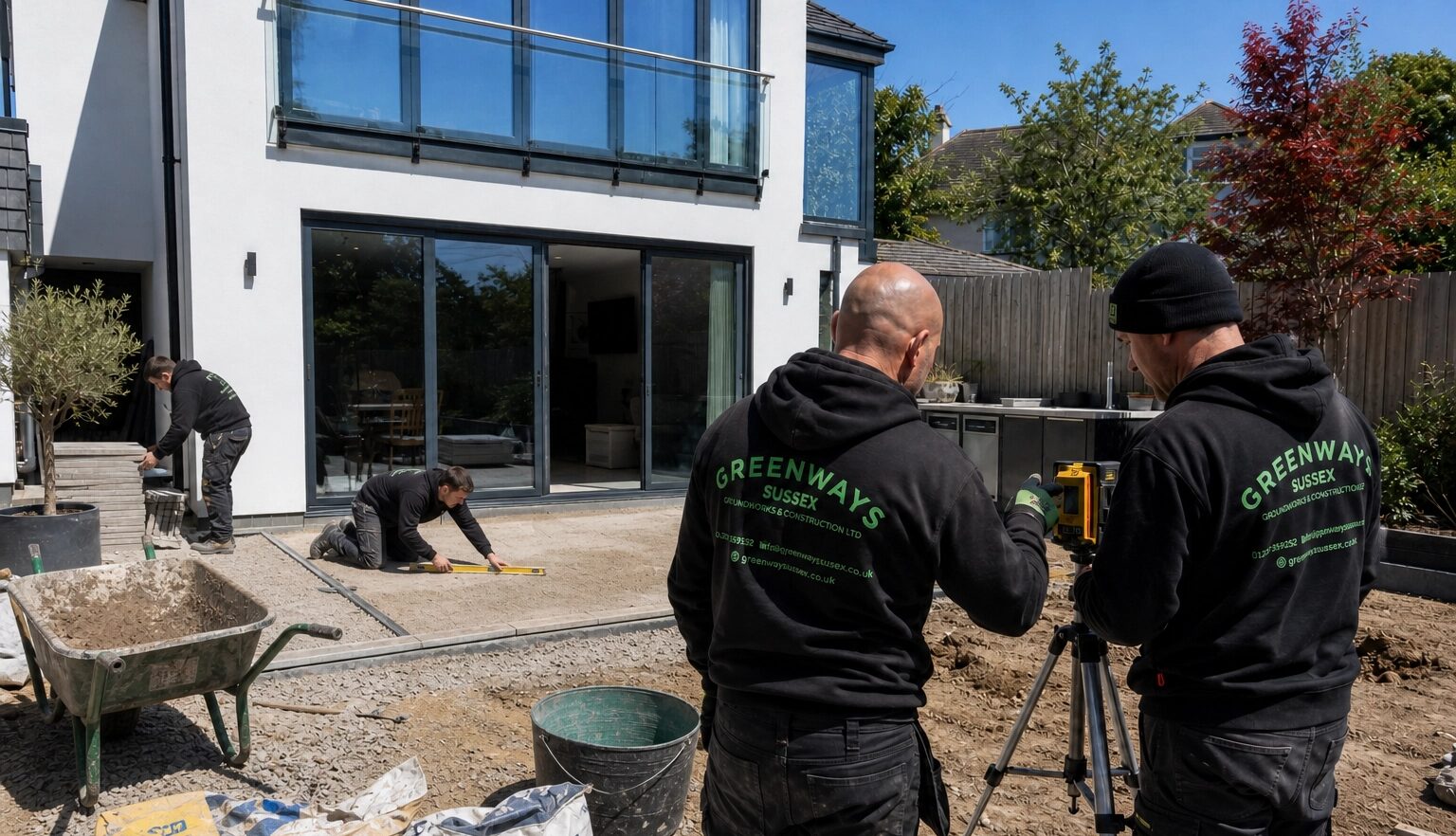 Greenways Sussex — Groundworks Excellence